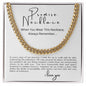Promise Necklace - For my Man