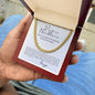 Promise Necklace - For my Man