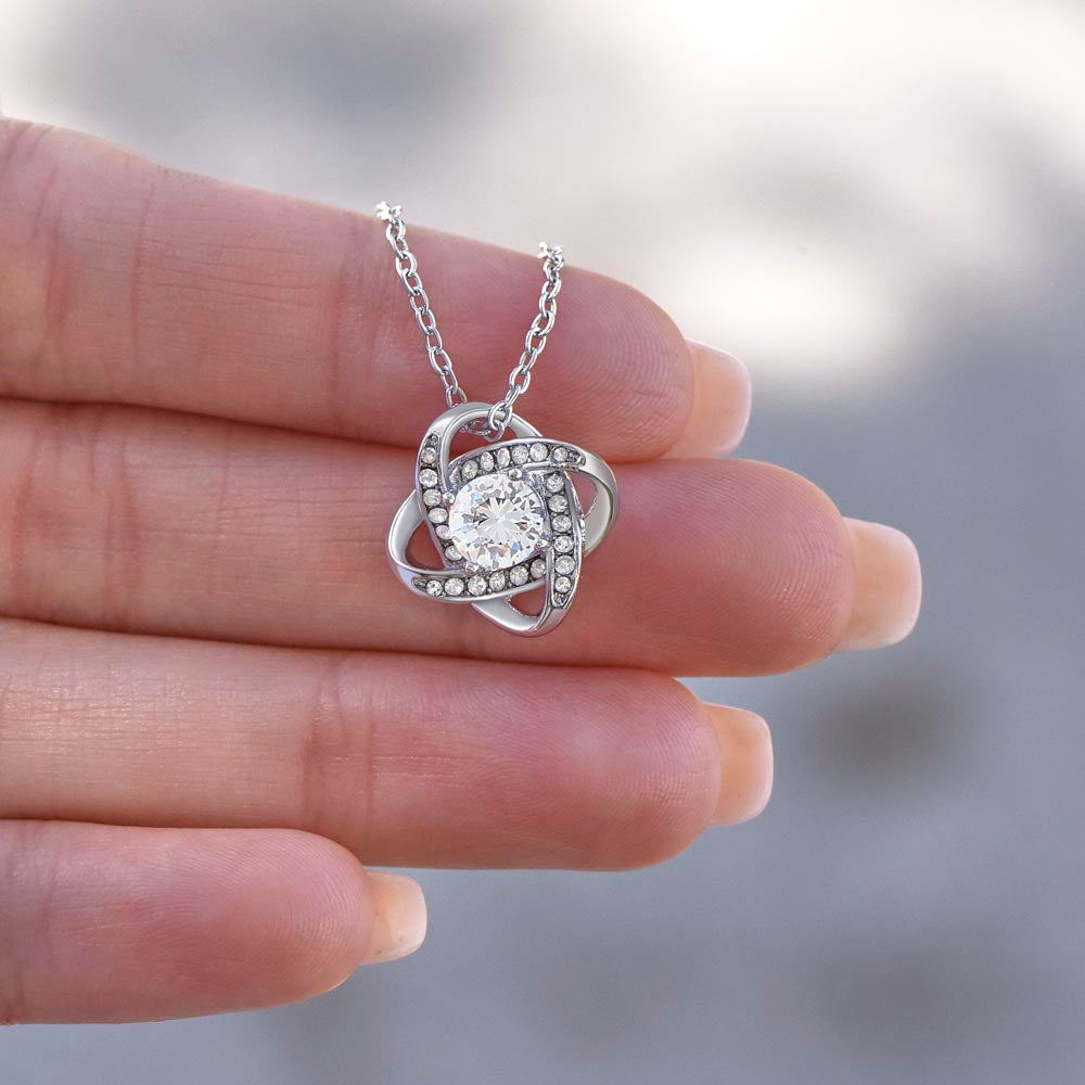 Apology Gift For Her | No Excuses, I'm Sorry | Love Knot Necklace