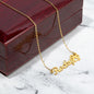 Dog Name Necklace | Personalized Dog Ears Necklace | Custom Pet Jewelry | Pet Name Necklace | Pet Memorial Gift, Gift for Her,Christmas Gift