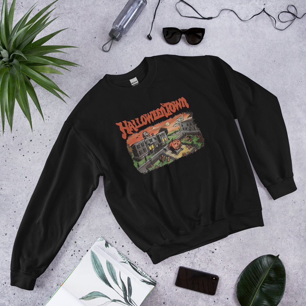 Halloweentown Est 1998 Sweatshirt Halloween Town Crewneck Retro Halloween Sweater Halloweentown University Hoodie Halloween Fall Sweatshirt