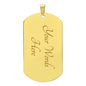 My Son | Keep the faith always - Dog tag