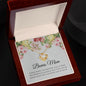 To My Bonus Mom | Thank You For Being A Great Mom - Love Knot Necklace