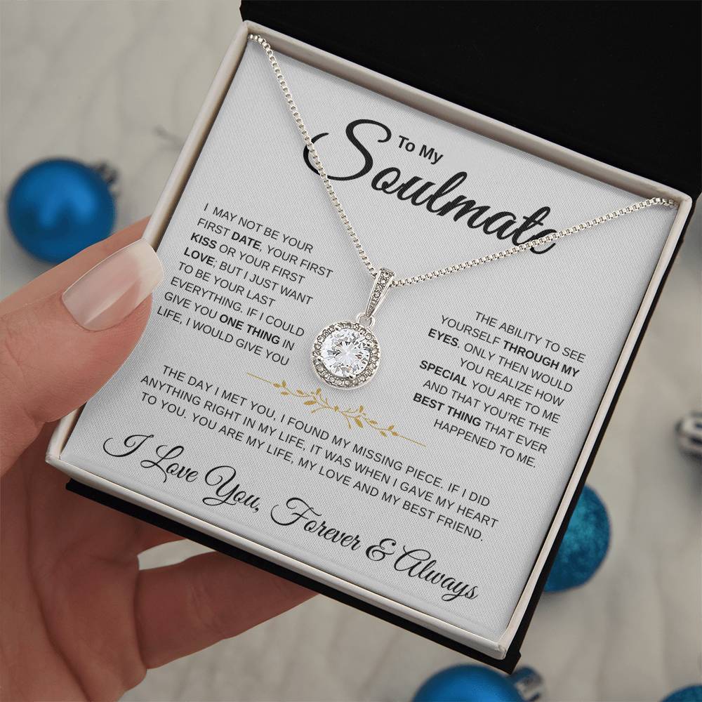 To My Soulmate | One Thing | Eternal Hope Necklace