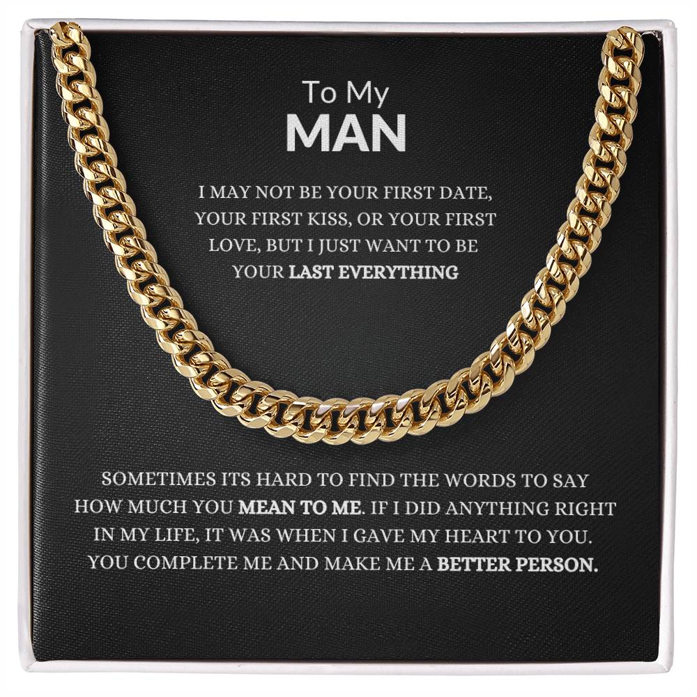 To My MAN - Cuban Link