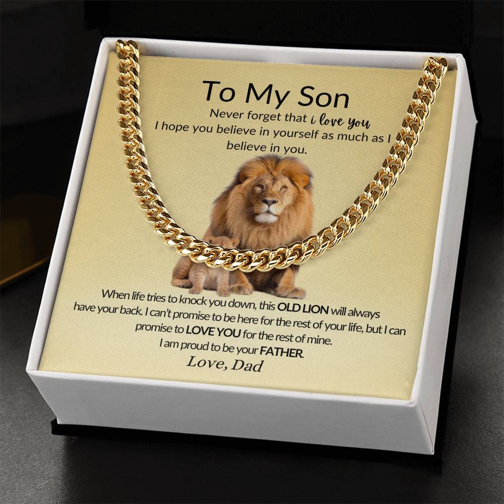 To My Son - Cuban Link