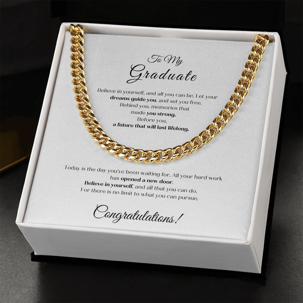 To My Graduate - Cuban Link (no bdr)