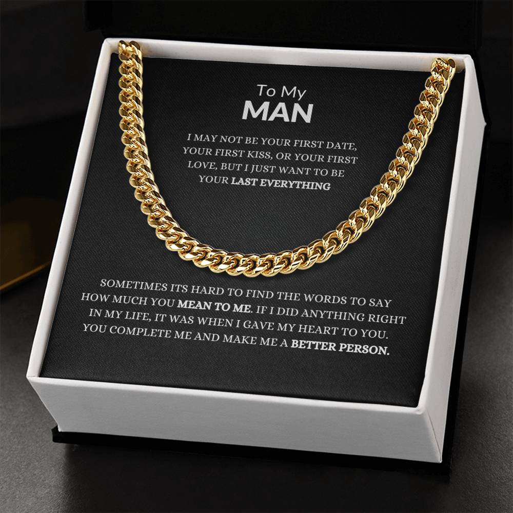 To My MAN - Cuban Link