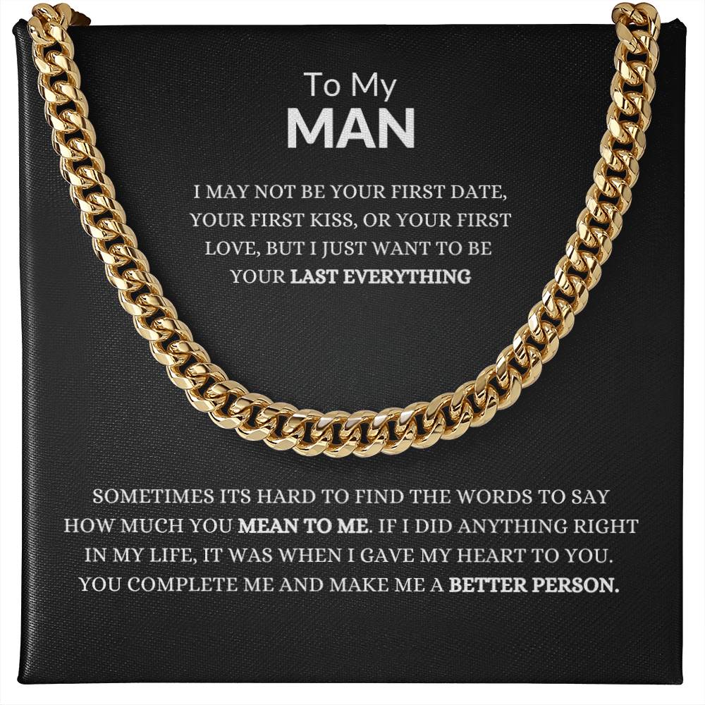 To My MAN - Cuban Link