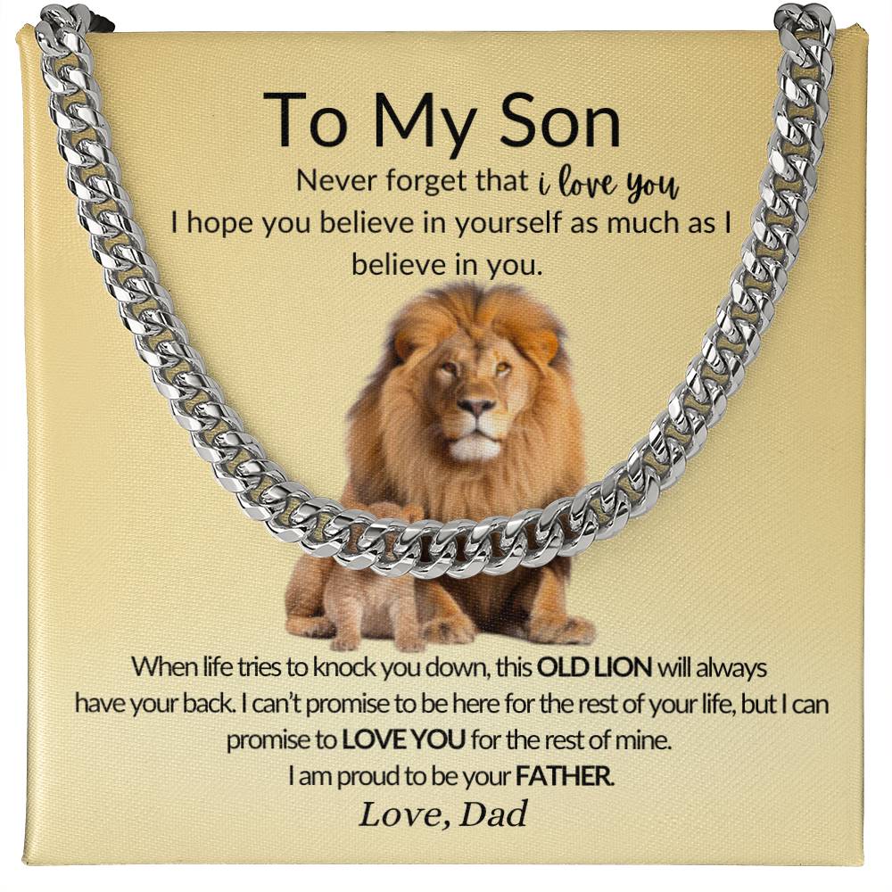 To My Son - Cuban Link