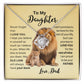 To My Daughter | This Old Lion Will Have Your Back - Love Knot