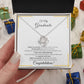 To My Graduate - Love Knot Necklace