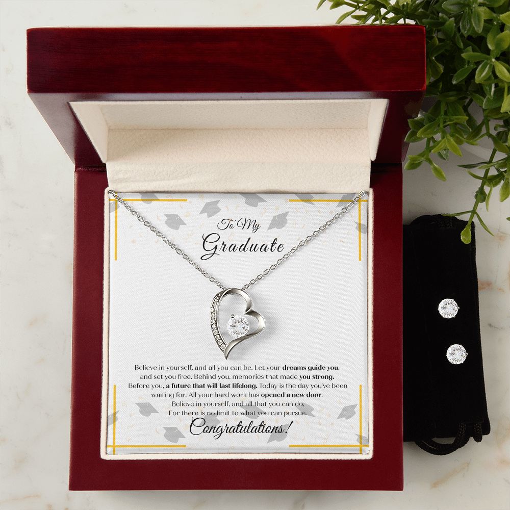 To My Graduate - Forever Love Necklace