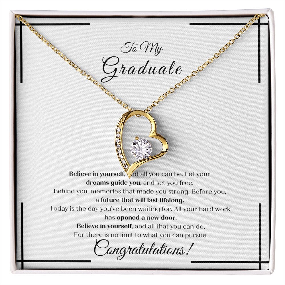 To My Graduate - Forever Love (blk)