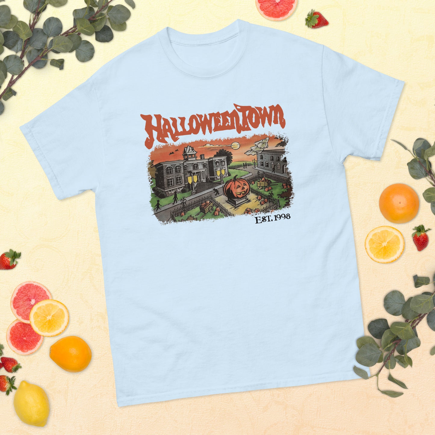 Halloweentown Est 1998 Tshirt Halloween Town Crewneck Retro Halloween Tshirt Halloweentown University Hoodie Halloween Fall Tshirt