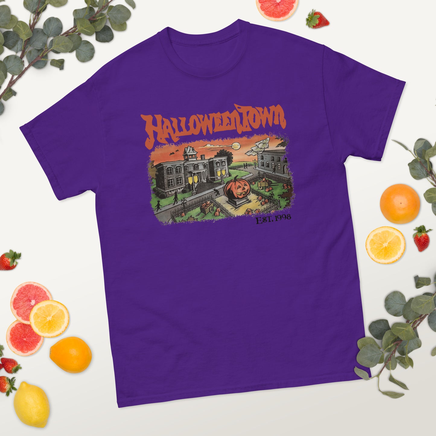 Halloweentown Est 1998 Tshirt Halloween Town Crewneck Retro Halloween Tshirt Halloweentown University Hoodie Halloween Fall Tshirt