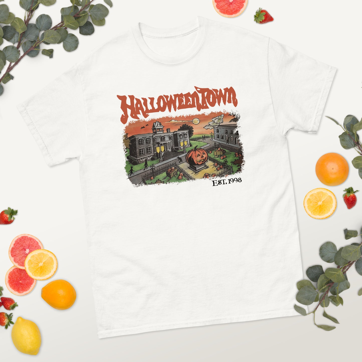 Halloweentown Est 1998 Tshirt Halloween Town Crewneck Retro Halloween Tshirt Halloweentown University Hoodie Halloween Fall Tshirt