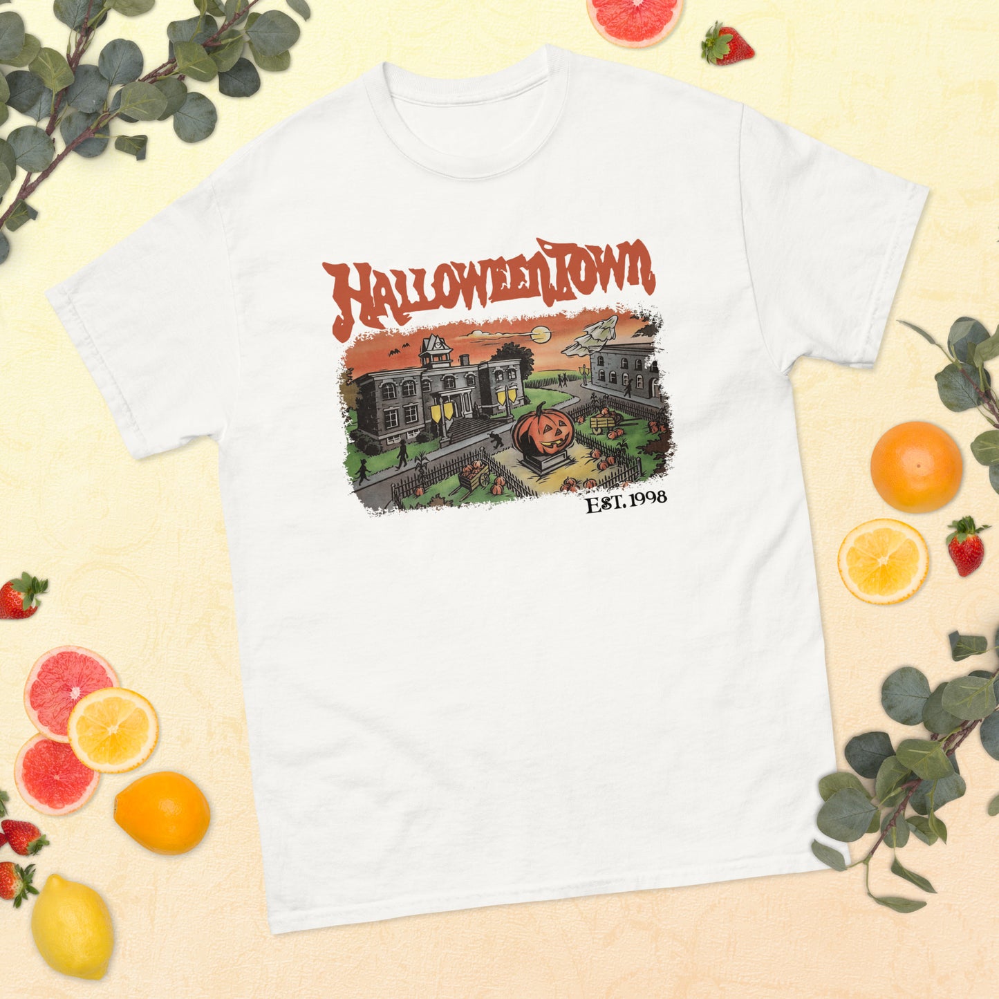 Halloweentown Est 1998 Tshirt Halloween Town Crewneck Retro Halloween Tshirt Halloweentown University Hoodie Halloween Fall Tshirt