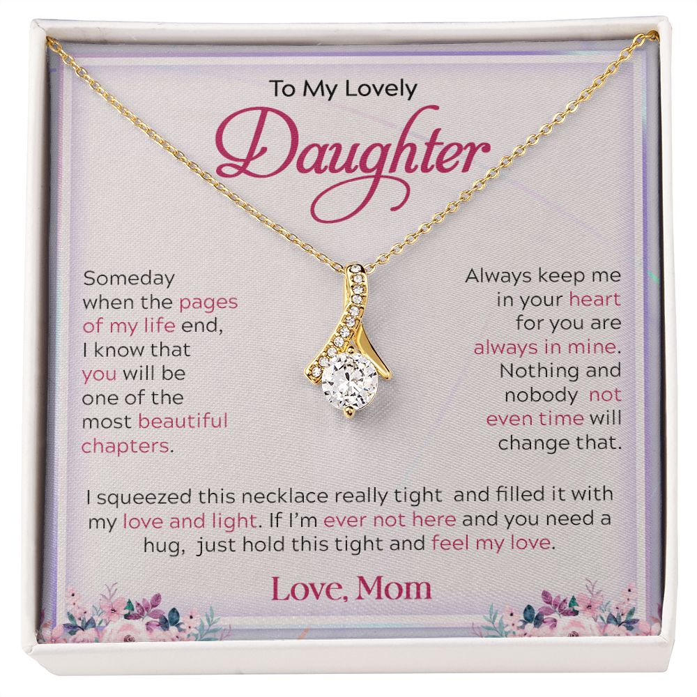 My Daughter | Always in my heart - Alluring Beauty necklace