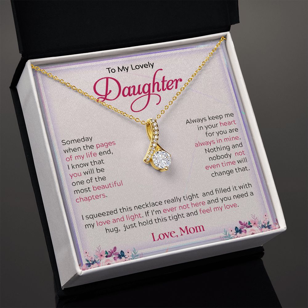 My Daughter | Always in my heart - Alluring Beauty necklace