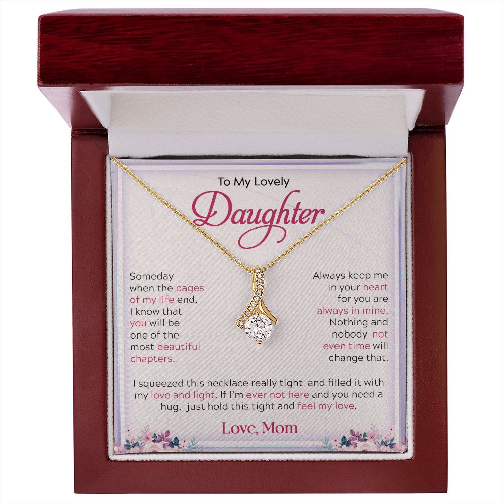My Daughter | Always in my heart - Alluring Beauty necklace