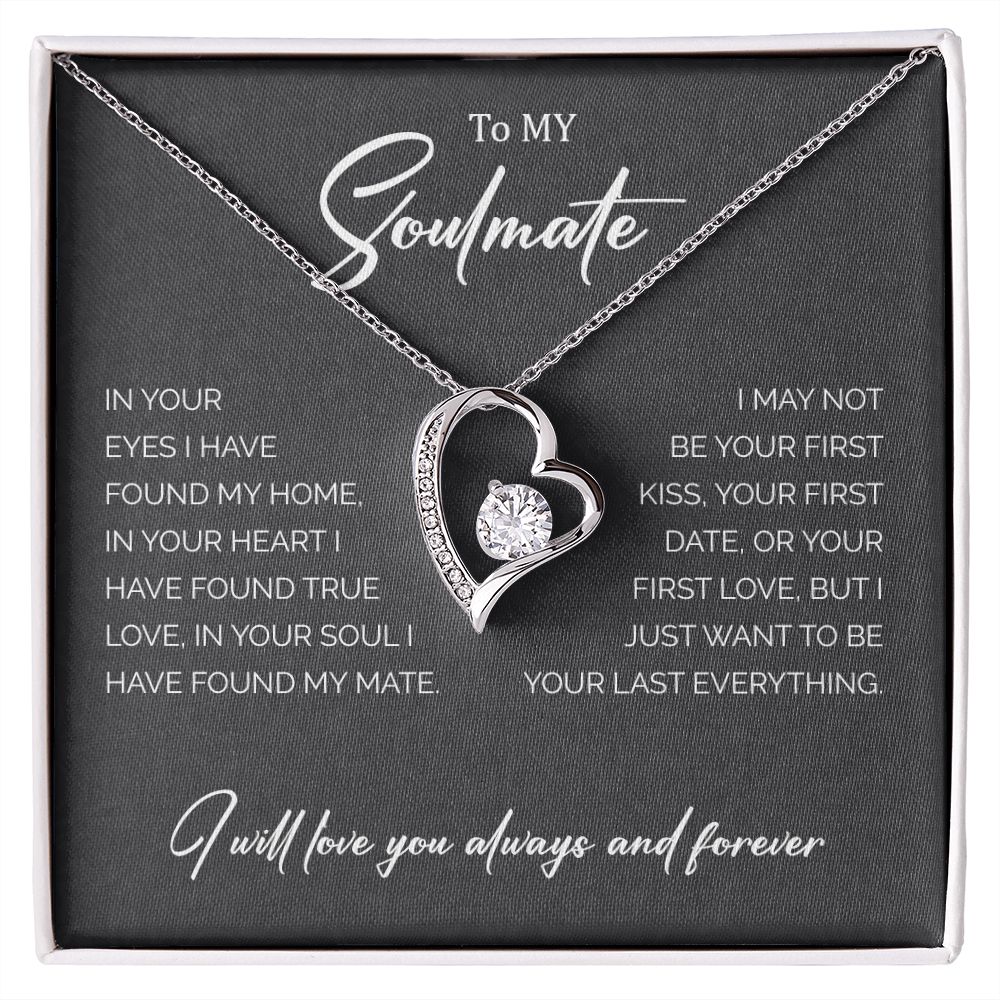 My Soulmate | You belong with me - Forever Love Necklace