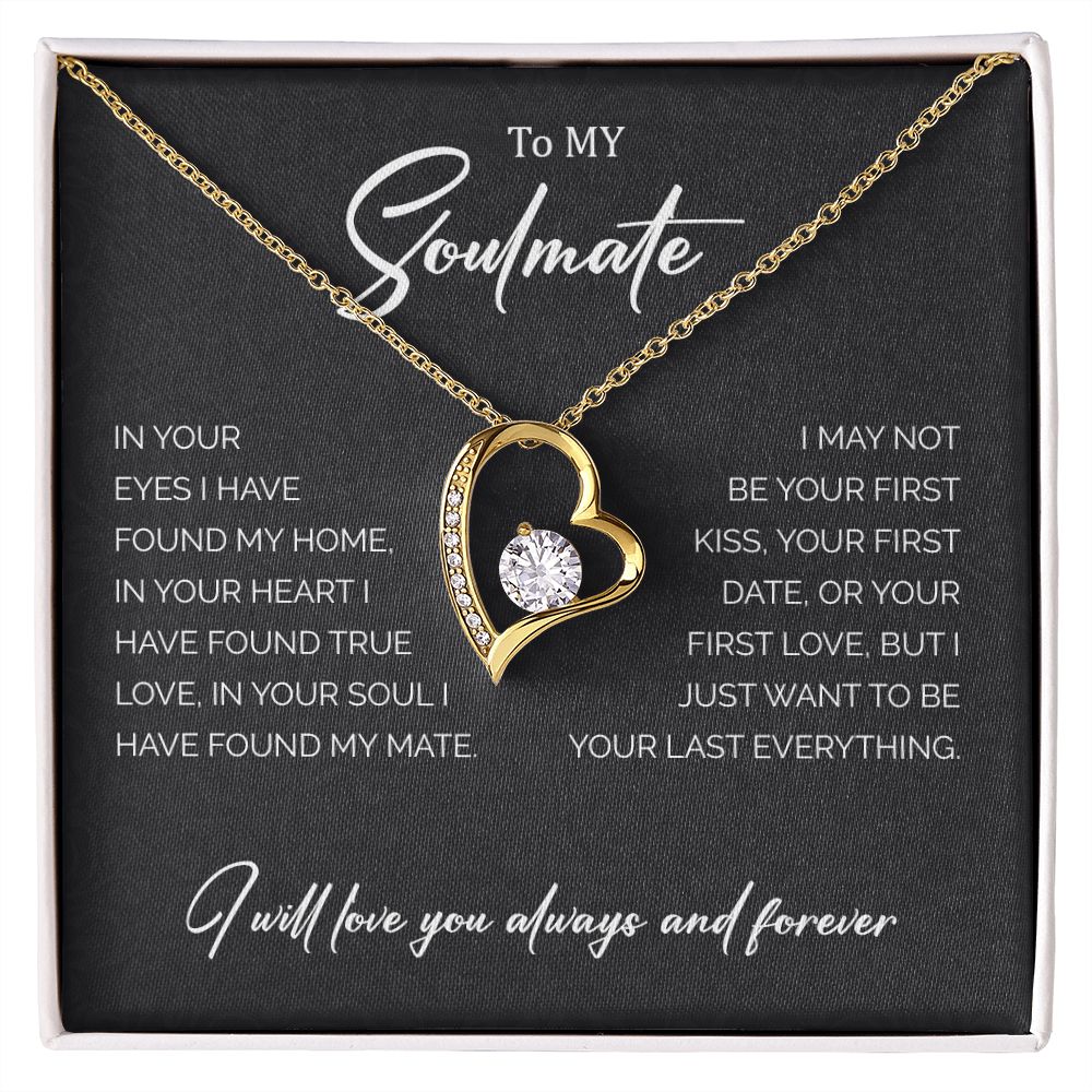 My Soulmate | You belong with me - Forever Love Necklace